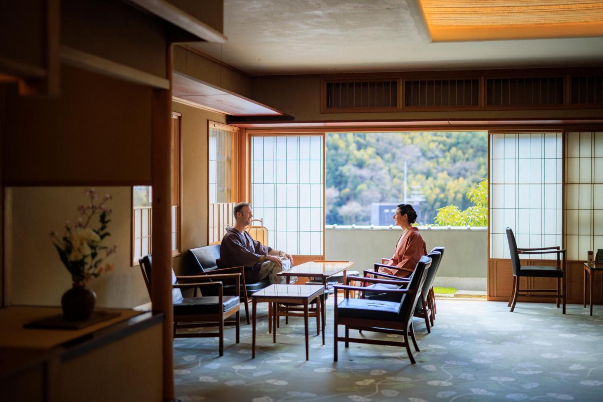 Fukiya Ryokan Yugawara Bagian luar foto