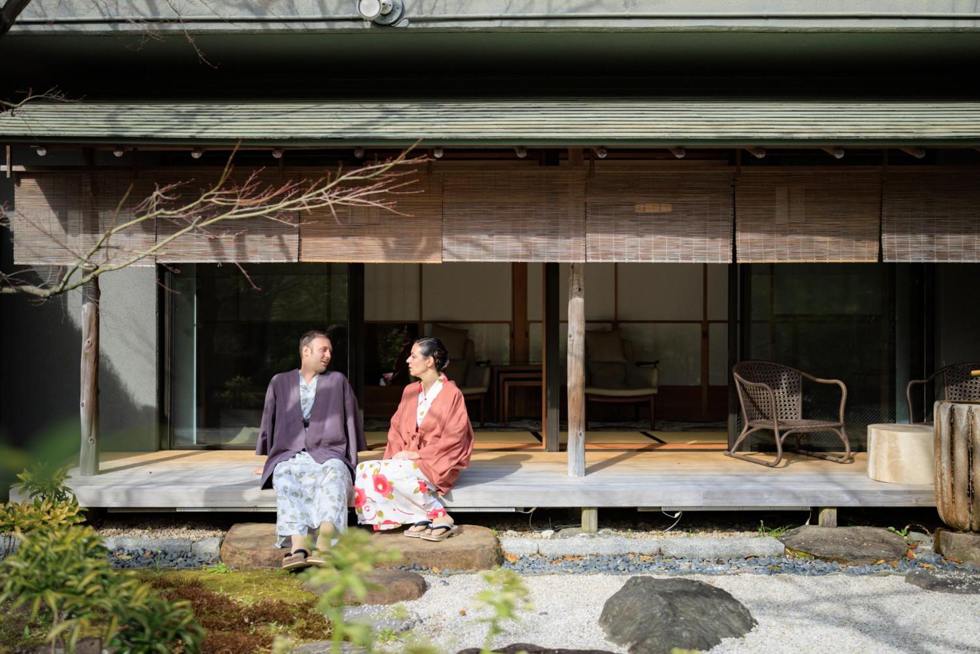 Fukiya Ryokan Yugawara Bagian luar foto
