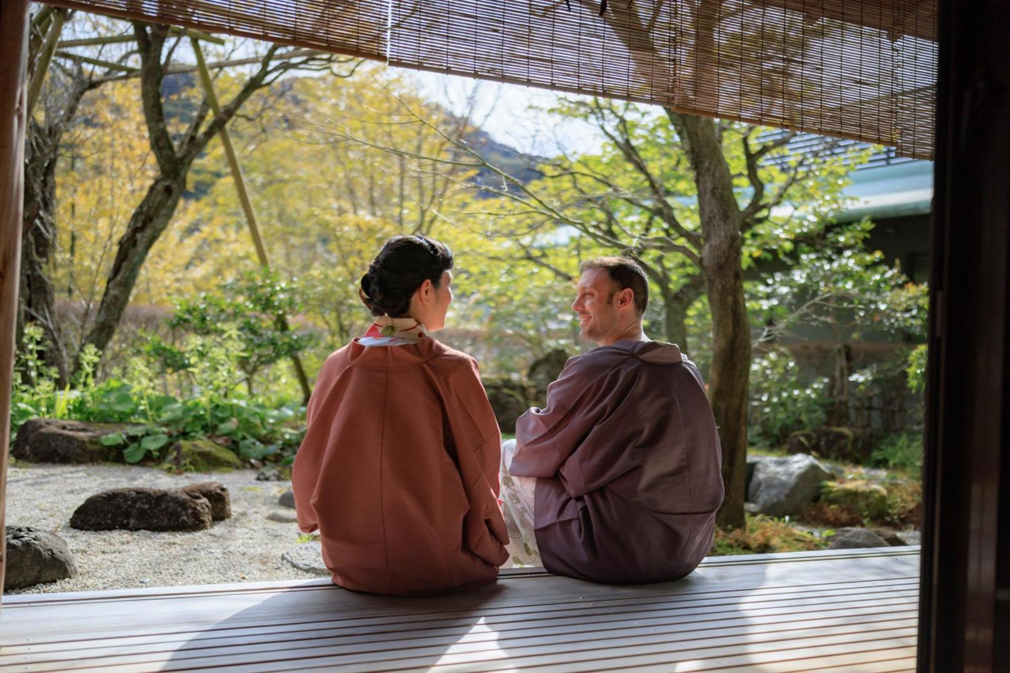 Fukiya Ryokan Yugawara Bagian luar foto