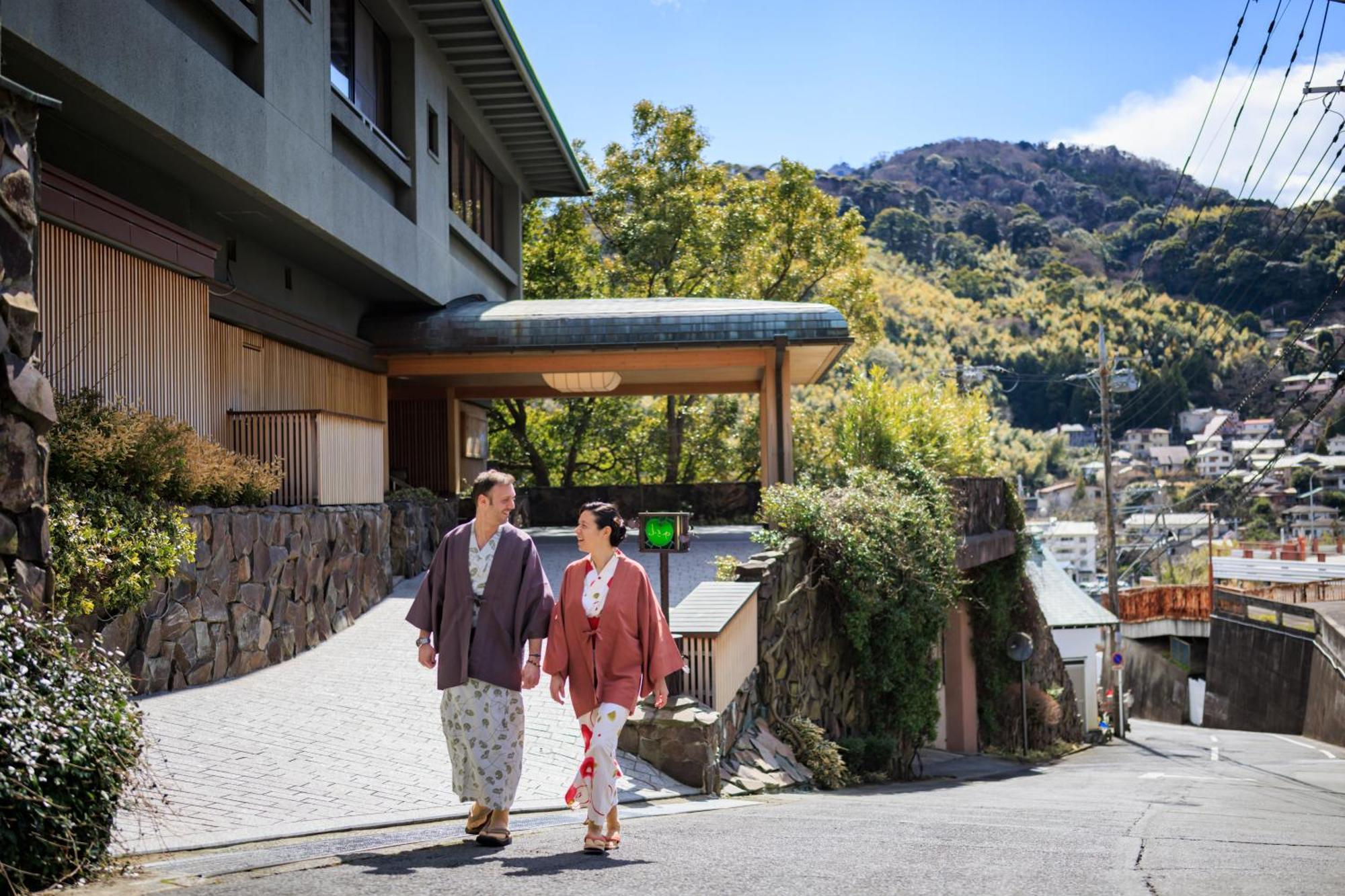 Fukiya Ryokan Yugawara Bagian luar foto